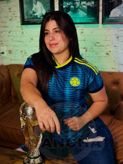 CAMISETA SELECCION COLOMBIA DAMA VISITANTE 2026