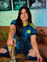 CAMISETA SELECCION COLOMBIA DAMA VISITANTE 2026