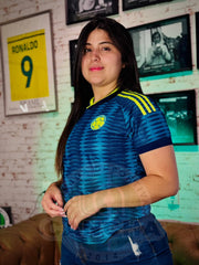 CAMISETA SELECCION COLOMBIA DAMA VISITANTE 2026