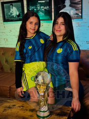 CAMISETA COLOMBIA VISITANTE 2026 NIÑO