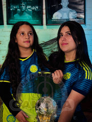 CAMISETA COLOMBIA VISITANTE 2026 NIÑO