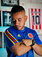 CAMISETA SELECCION COLOMBIA DNA AZUL 2026