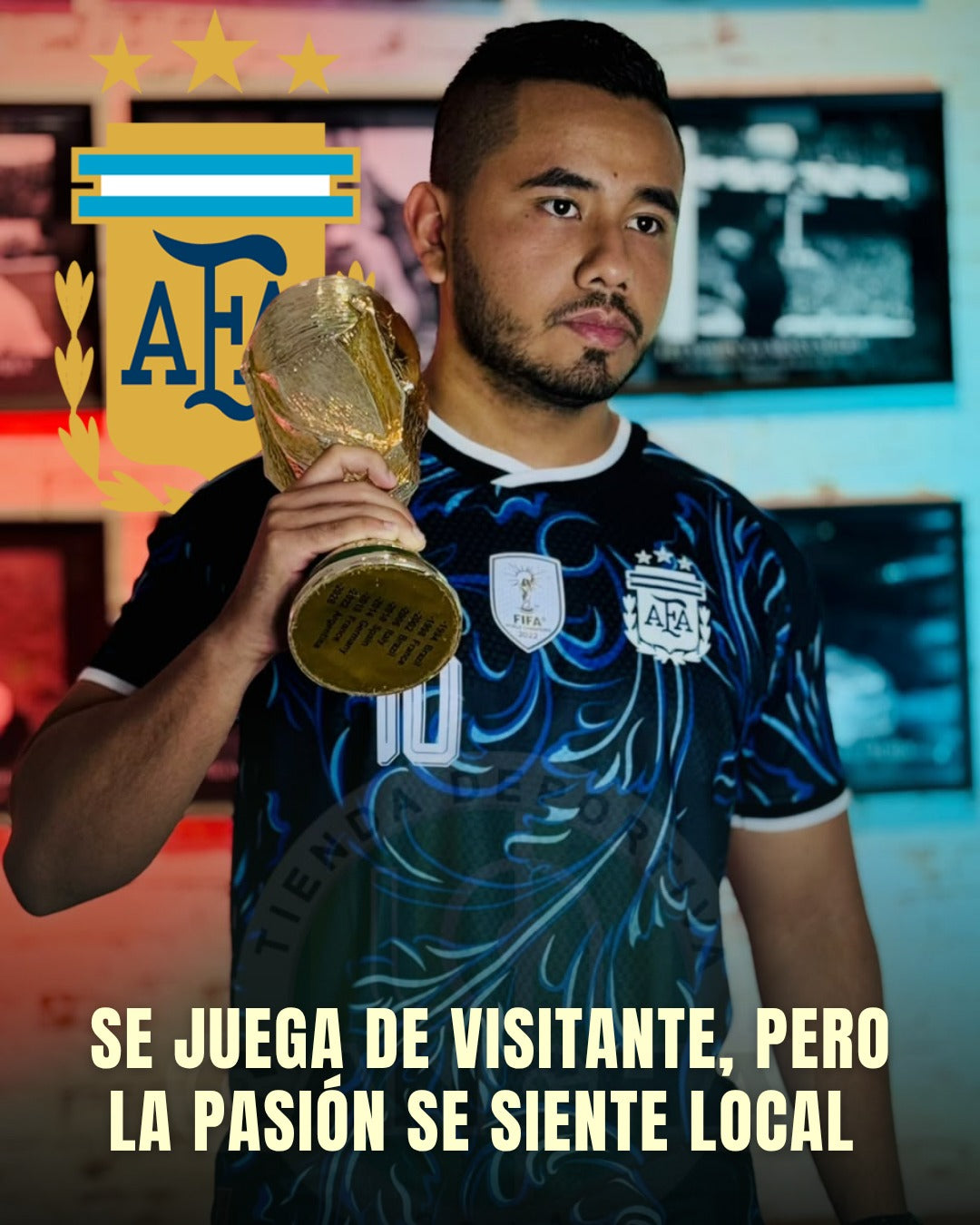 CAMISETA ARGENTINA VISITANTE 2026