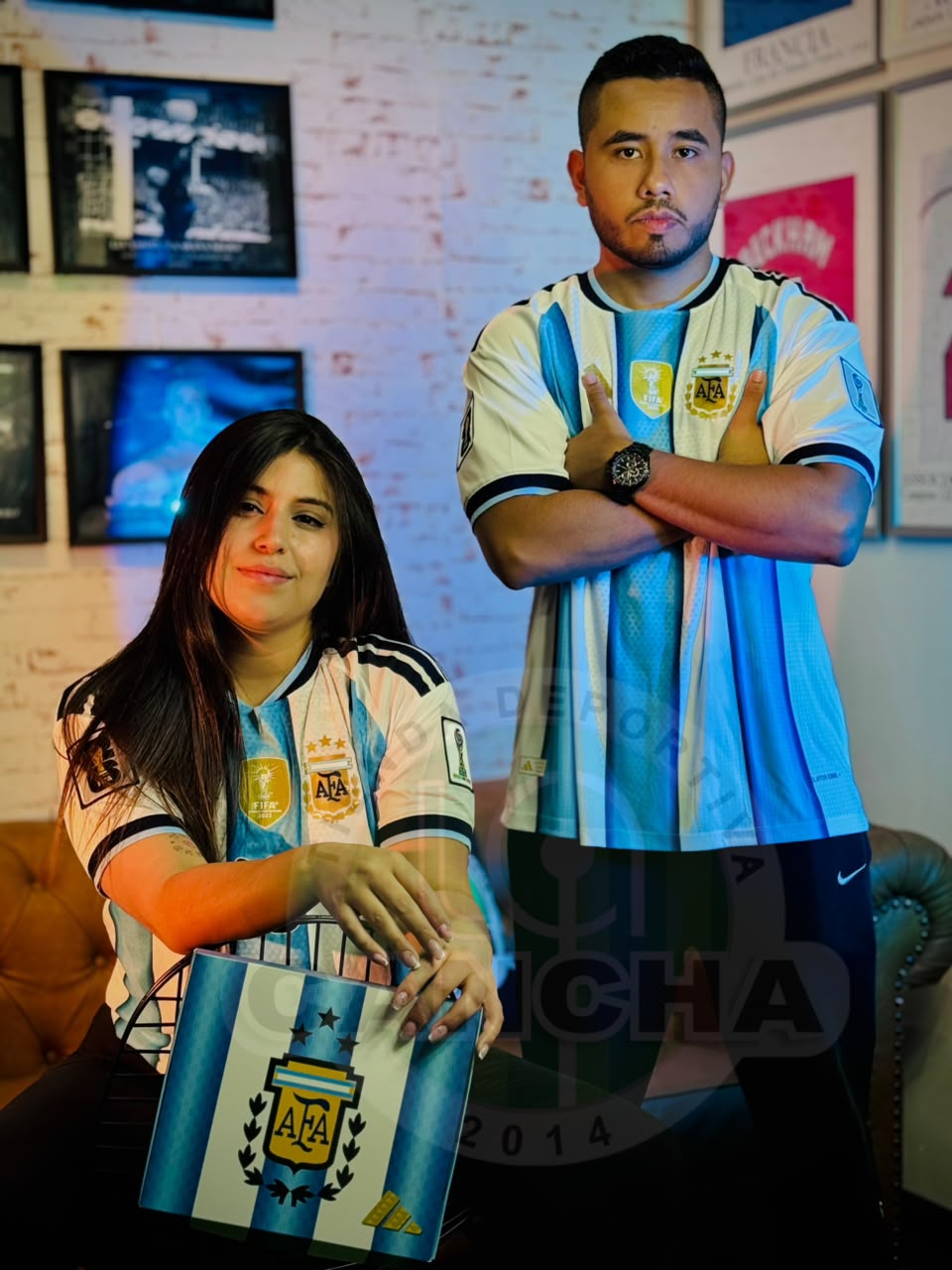 CAMISETA ARGENTINA LOCAL 2026 PARCHES