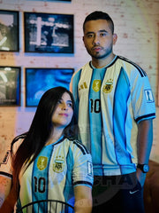 CAMISETA ARGENTINA LOCAL 2026 PARCHES