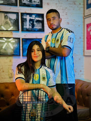 CAMISETA ARGENTINA LOCAL 2026 PARCHES