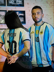 CAMISETA ARGENTINA LOCAL 2026 PARCHES