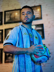 CAMISETA ARGENTINA LOCAL 2026 PARCHES