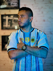 CAMISETA ARGENTINA LOCAL 2026 PARCHES