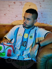 CAMISETA ARGENTINA LOCAL 2026 PARCHES
