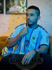 CAMISETA ARGENTINA LOCAL 2026 PARCHES