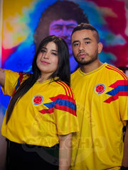 CAMISETA SELECCION COLOMBIA LOCAL 1990