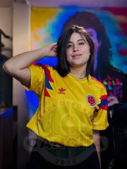 CAMISETA SELECCION COLOMBIA LOCAL 1990