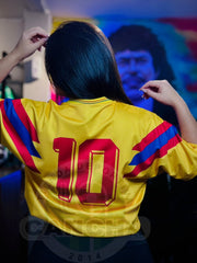 CAMISETA SELECCION COLOMBIA LOCAL 1990