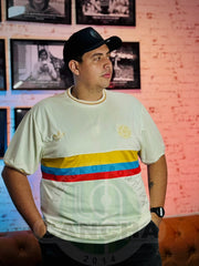 CAMISETA COLOMBIA VERSION ESPECIAL 100 AÑOS TALLA GRANDE