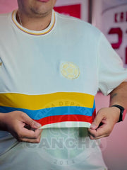 CAMISETA COLOMBIA VERSION ESPECIAL 100 AÑOS TALLA GRANDE