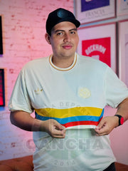 CAMISETA COLOMBIA VERSION ESPECIAL 100 AÑOS TALLA GRANDE