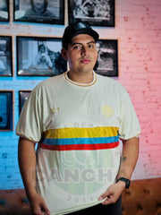 CAMISETA COLOMBIA VERSION ESPECIAL 100 AÑOS TALLA GRANDE