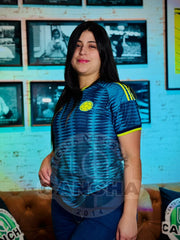 CAMISETA SELECCION COLOMBIA DAMA VISITANTE 2026