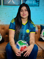CAMISETA SELECCION COLOMBIA DAMA VISITANTE 2026