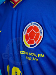 CAMISETA COLOMBIA RETRO VISITANTE 1998