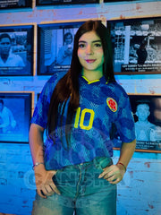 CAMISETA SELECCION COLOMBIA VISITANTE 1994