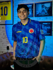 CAMISETA SELECCION COLOMBIA VISITANTE 1994