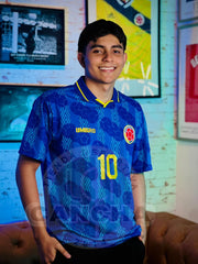CAMISETA SELECCION COLOMBIA VISITANTE 1994