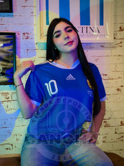 CAMISETA ARGENTINA RETRO VISITANTE 2010