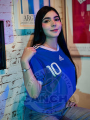 CAMISETA ARGENTINA RETRO VISITANTE 2010