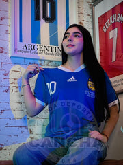 CAMISETA ARGENTINA RETRO VISITANTE 2010