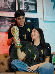 CAMISETA PORTUGAL VERSION ESPECIAL NEGRA