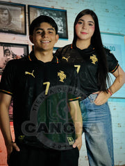 CAMISETA PORTUGAL VERSION ESPECIAL NEGRA