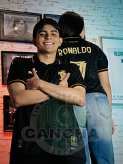 CAMISETA PORTUGAL VERSION ESPECIAL NEGRA