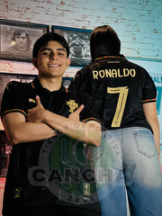 CAMISETA PORTUGAL VERSION ESPECIAL NEGRA