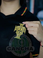 CAMISETA PORTUGAL VERSION ESPECIAL NEGRA