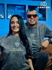 CAMISETA VERSION ESPECIAL COLOMBIA ACID WASH