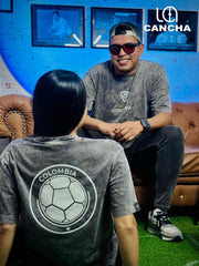 CAMISETA VERSION ESPECIAL COLOMBIA ACID WASH