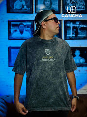CAMISETA VERSION ESPECIAL COLOMBIA ACID WASH