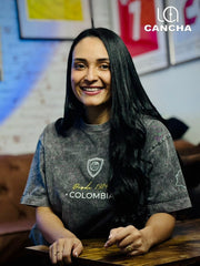 CAMISETA VERSION ESPECIAL COLOMBIA ACID WASH