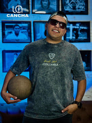 CAMISETA VERSION ESPECIAL COLOMBIA ACID WASH