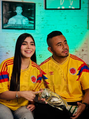 CAMISETA SELECCION COLOMBIA RETRO LOCAL 1990