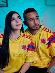 CAMISETA SELECCION COLOMBIA RETRO LOCAL 1990
