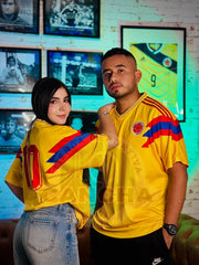 CAMISETA SELECCION COLOMBIA RETRO LOCAL 1990