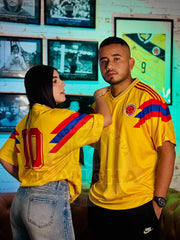 CAMISETA SELECCION COLOMBIA RETRO LOCAL 1990