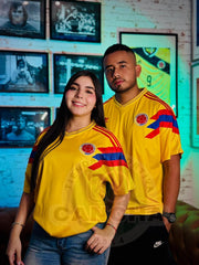 CAMISETA SELECCION COLOMBIA RETRO LOCAL 1990