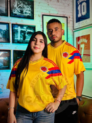 CAMISETA SELECCION COLOMBIA RETRO LOCAL 1990