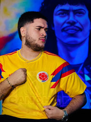 CAMISETA SELECCIÓN COLOMBIA LOCAL 1990