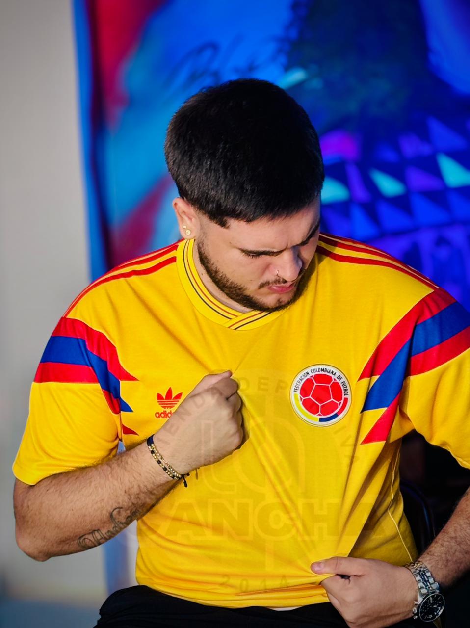 CAMISETA SELECCIÓN COLOMBIA LOCAL 1990