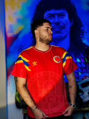 CAMISETA SELECCIÓN COLOMBIA VISITANTE 1990